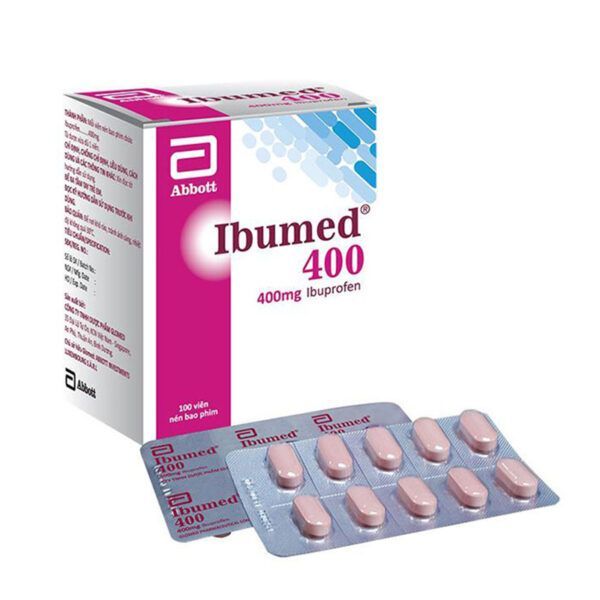 Ibumed 400 Hộp 100 Viên - Hạ Sốt Giảm Đau Hiệu Quả