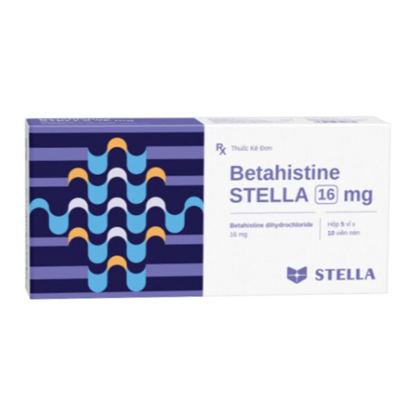 Betahistine Stella 16mg Hộp 50 Viên - Điều Trị Hội Chứng Meniere