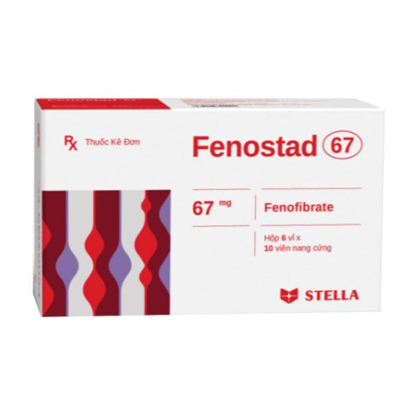 Fenostad 67 Hộp 30 Viên - Điều Trị Tăng Triglycerid Huyết