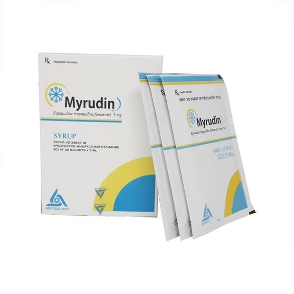 Myrudin 5mg Hộp 20 Gói