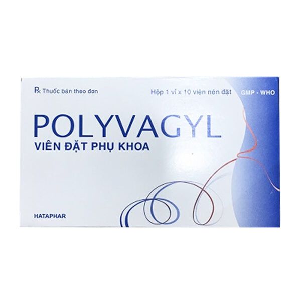 Polyvagyl Hộp 10 Viên - Điều Trị Nhiễm Nấm Âm Đạo