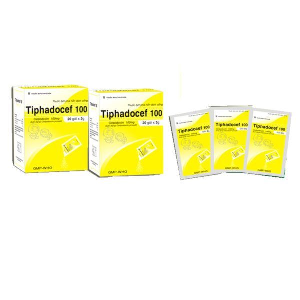 Tiphadocef 100 Hộp 20 gói Agimexpharm