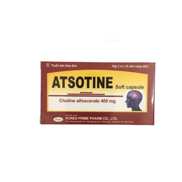 Atsotine 400mg Hộp 30 Viên