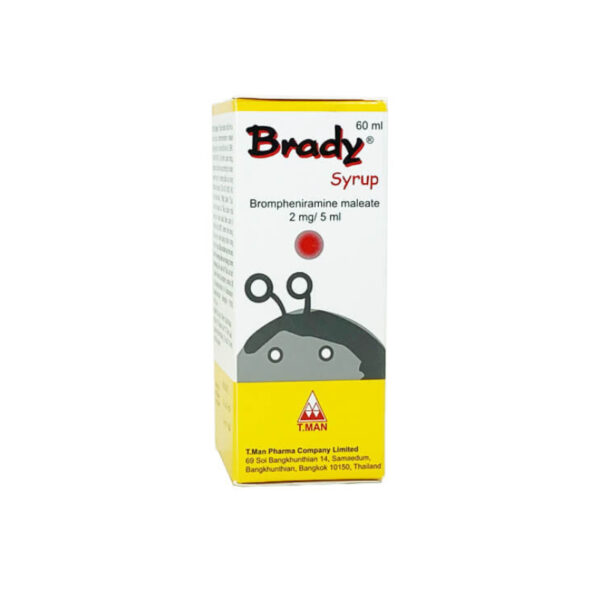 Brady Syrup 2mg/5ml