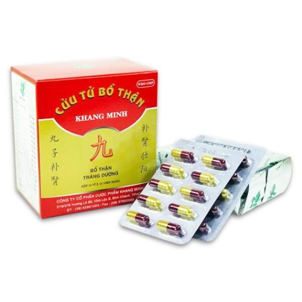 CỬU TỬ BỔ THẬN Khang Minh Hộp 100 Viên