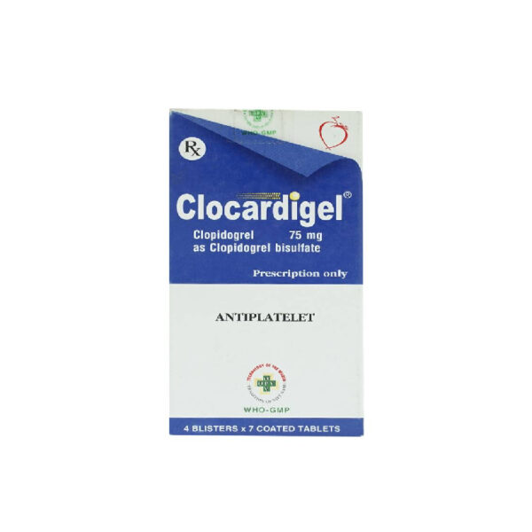 Clocardigel 75Mg Hộp 28 Viên