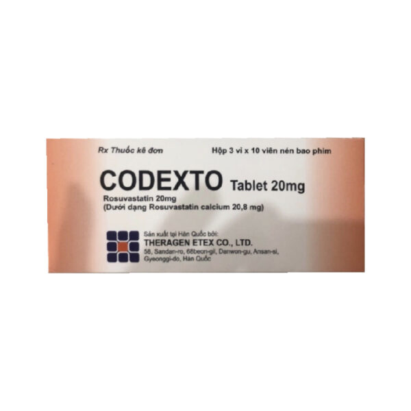 Codexto Hộp 30 Viên