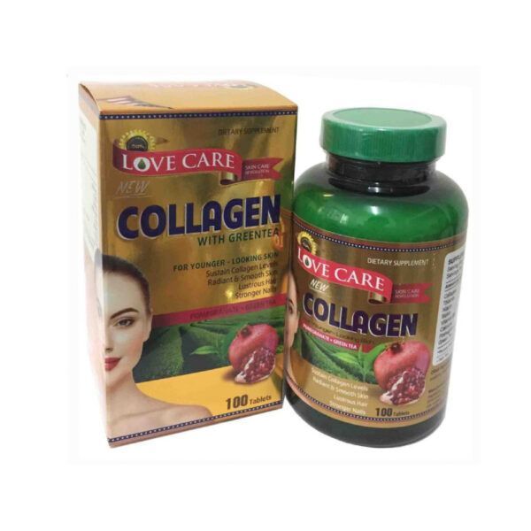 love care new collagen with greentea