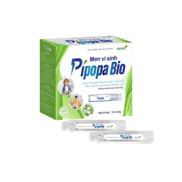 Pipopa Bio Hộp 20 Ống - Men Vi Sinh Bảo Vệ Sức Khoẻ