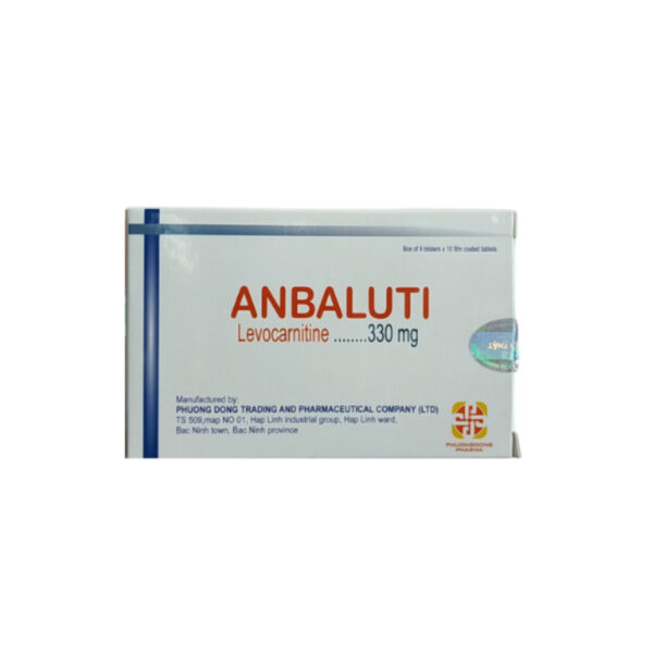 Anbaluti Hộp 90 Viên - Bổ Sung Carnitine Thiếu Hụt