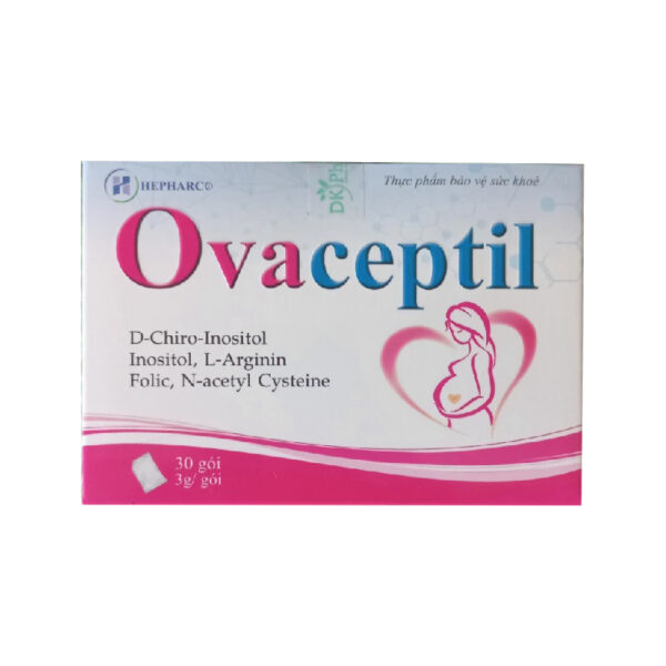 Ovaceptil Hộp 30 Gói - Tăng Chất Lượng Và Tỷ Lệ Rụng Trứng