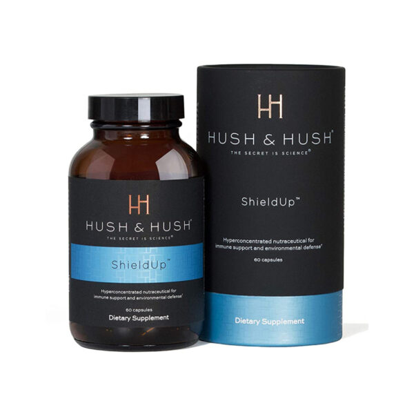 Shieldup Hush & Hush Hộp 60 Viên - Chống Tia Cực Tím Tối Ưu