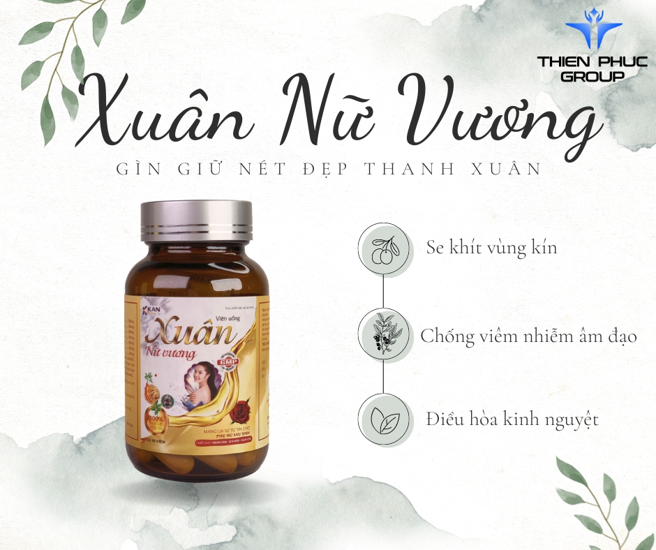 Công dụng của viên uống Xuân Nữ Vương